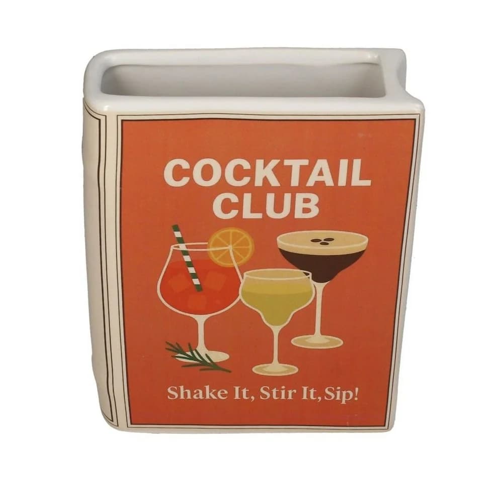 Kersten BV Dekovase Vase Buch, Dolomite - Cocktail Club - Bild 2