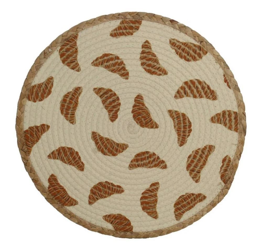 Kersten BV Platzset Tischunterlage Natur - Croissants ⌀ 38 cm - Bild 2