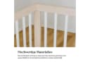 Ehrenkind Babybett PUR Massivholz mit Matratze Weiß Bild 5
