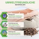 BACKLAxx® Nackenhörnchen Akupressur U-Kissen Rosa Halbleinen Bild 4