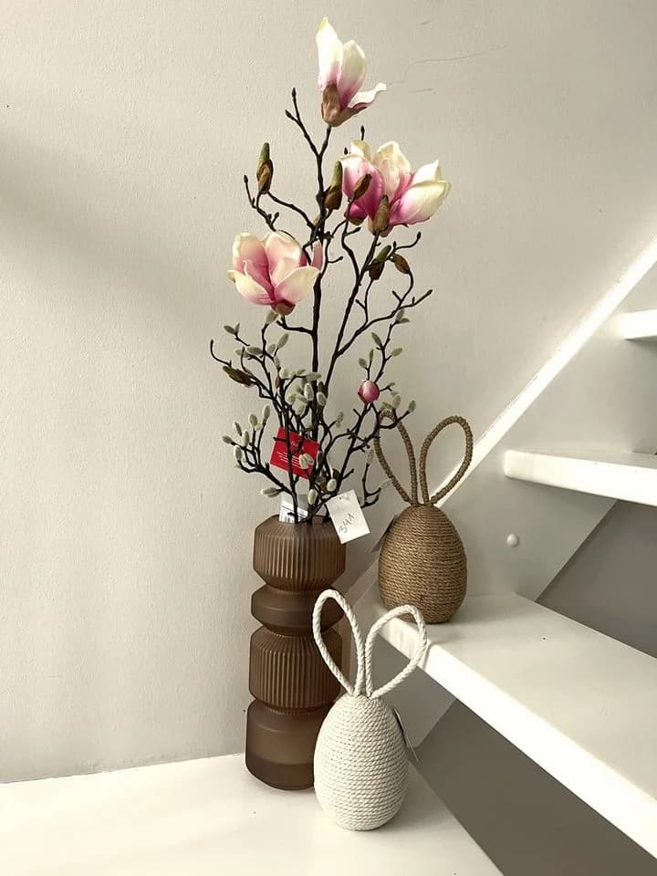 Goods NL Kunstblume Magnolienzweig Creme/Pink - Bild 4