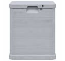 vidaXL Gartenbox 90L Hellgrau Kunststoff Holz-Optik Bild 4