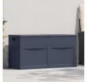vidaXL Gartenbox 320 L Schwarz Bild 1