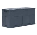 vidaXL Gartenbox 320 L Schwarz Bild 2