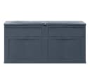 vidaXL Gartenbox 320 L Schwarz Bild 3