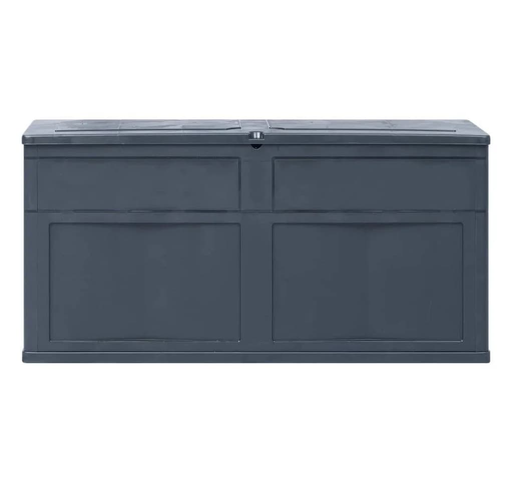 vidaXL Gartenbox 320 L Schwarz - Bild 3