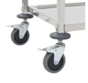 vidaXL Küchenwagen 2-stufig Edelstahl Servierwagen Silber Bild 5