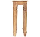 vidaXL Konsolentisch Massivholz Braun Klassisches Design Bild 3