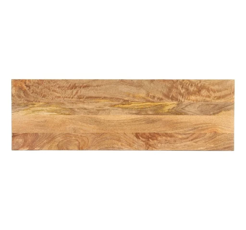 vidaXL Konsolentisch Massivholz Braun Klassisches Design - Bild 4