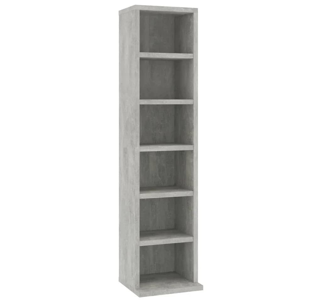 VIDAXL CD-Regal Betongrau Holzwerkstoff - Bild 2