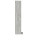 VIDAXL CD-Regal Betongrau Holzwerkstoff Bild 5