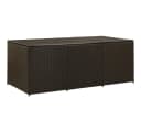 vidaXL Gartenbox Braun Poly Rattan Aufbewahrungsbox Bild 1