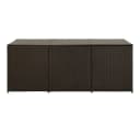 vidaXL Gartenbox Braun Poly Rattan Aufbewahrungsbox Bild 3