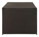 vidaXL Gartenbox Braun Poly Rattan Aufbewahrungsbox Bild 4