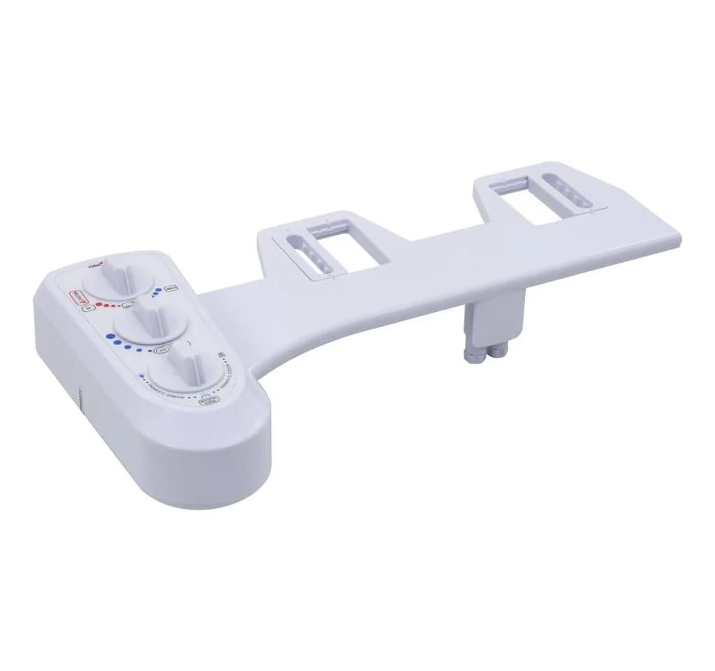 vidaXL Bidet-Aufsatz für Toilettensitz Heiß-/Kaltwasser Doppeldüsen - Bild 3