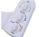 vidaXL Bidet-Aufsatz für Toilettensitz Heiß-/Kaltwasser Doppeldüsen Bild 4