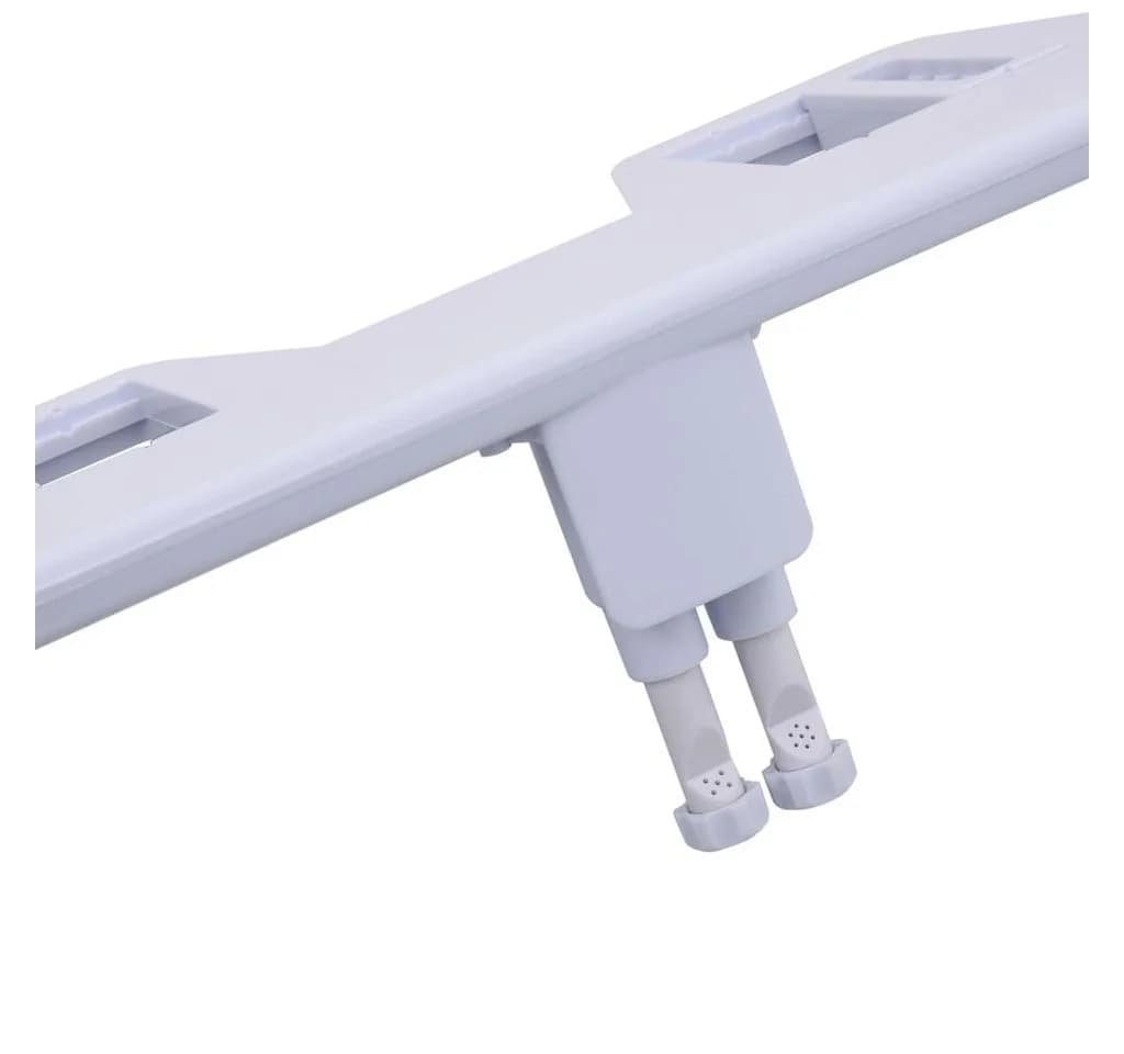 vidaXL Bidet-Aufsatz für Toilettensitz Heiß-/Kaltwasser Doppeldüsen - Bild 5