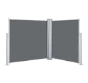 vidaXL Seitenmarkise Anthrazit Ausziehbar 120 x 600 cm Bild 2