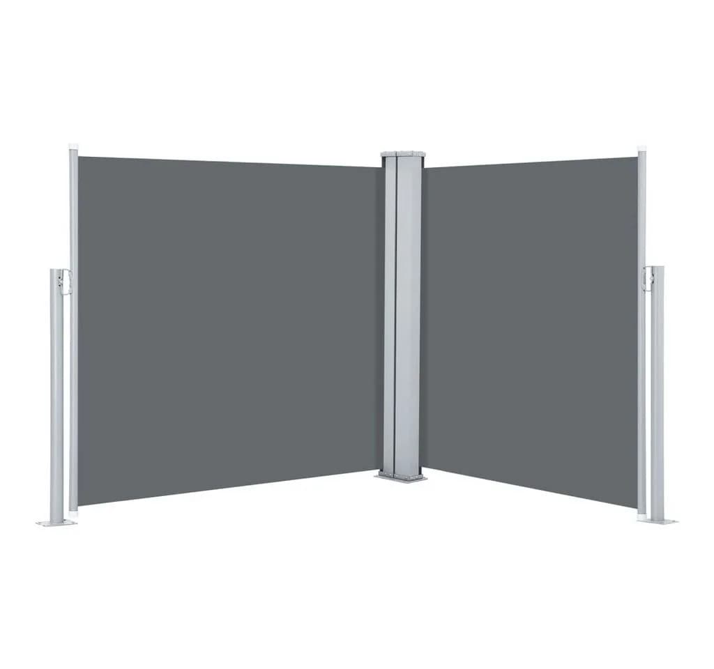 vidaXL Seitenmarkise Anthrazit Ausziehbar 120 x 600 cm - Bild 2