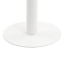 vidaXL Bistrotisch Hellbraun/Weiß 60 cm MDF Bild 3