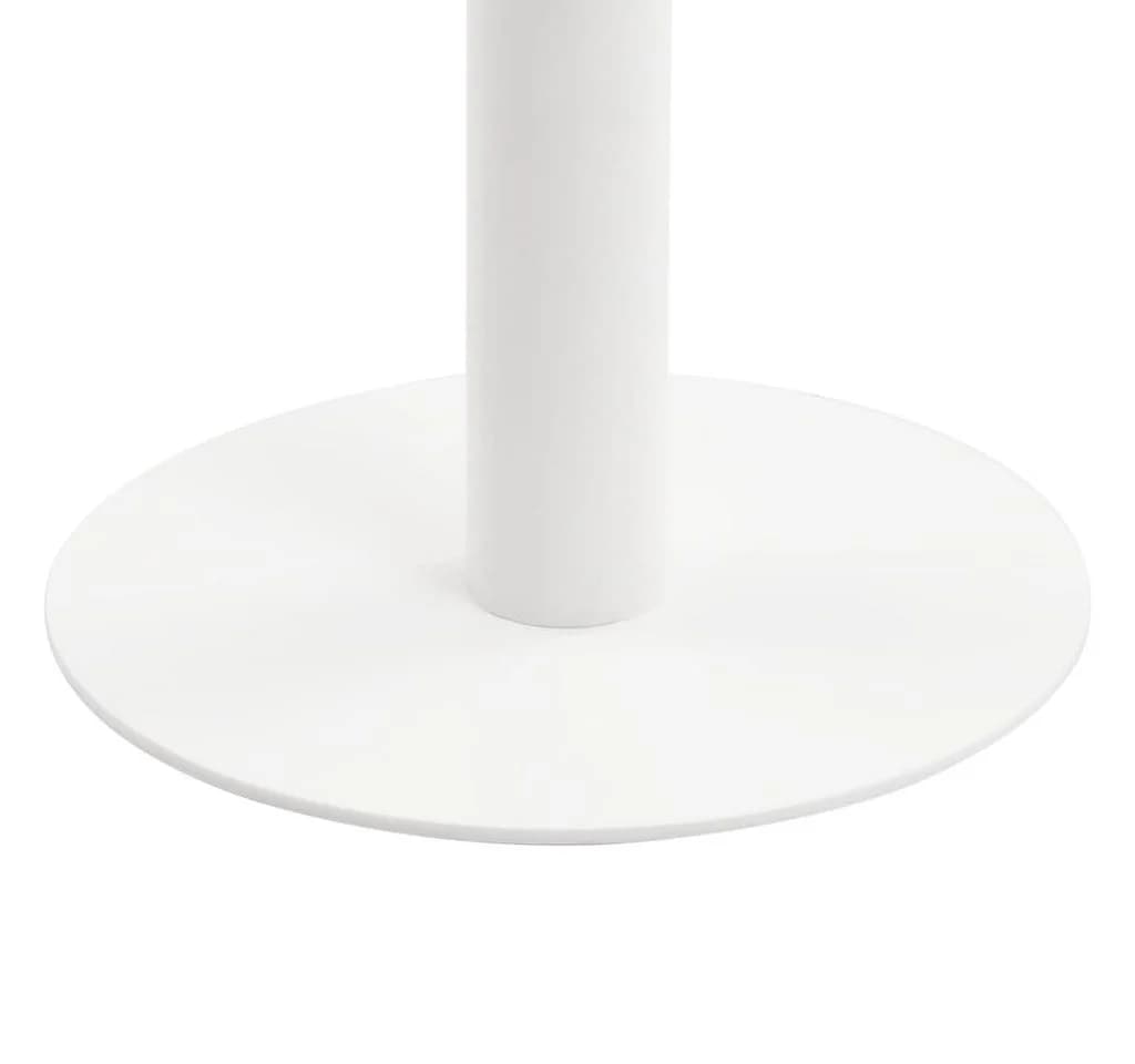 vidaXL Bistrotisch Hellbraun/Weiß 60 cm MDF - Bild 3