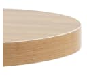 vidaXL Bistrotisch Hellbraun/Weiß 60 cm MDF Bild 4