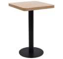 vidaXL Esstisch Bistrotisch Hellbraun MDF Bild 2