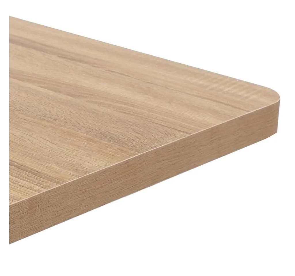 vidaXL Esstisch Bistrotisch Hellbraun MDF - Bild 3
