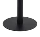 vidaXL Bistrotisch Hellbraun Schwarz MDF Stahl Bild 5