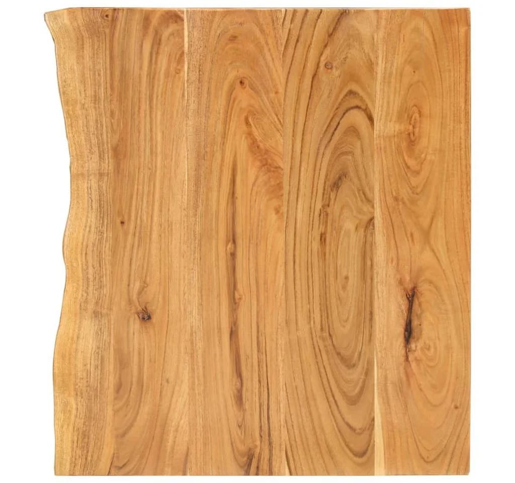 vidaXL Waschtischplatte Massivholz mit Baumkante - Bild 2