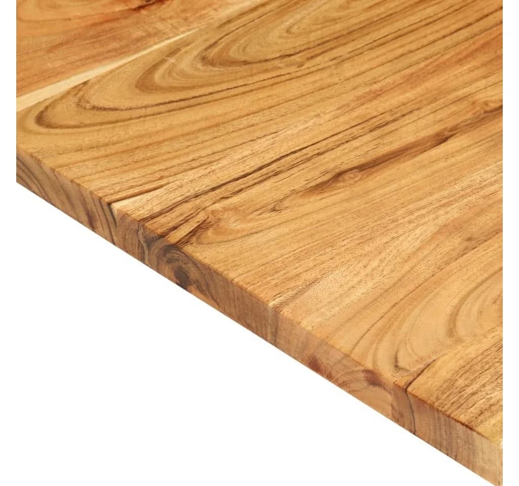 vidaXL Waschtischplatte Massivholz mit Baumkante - Bild 5