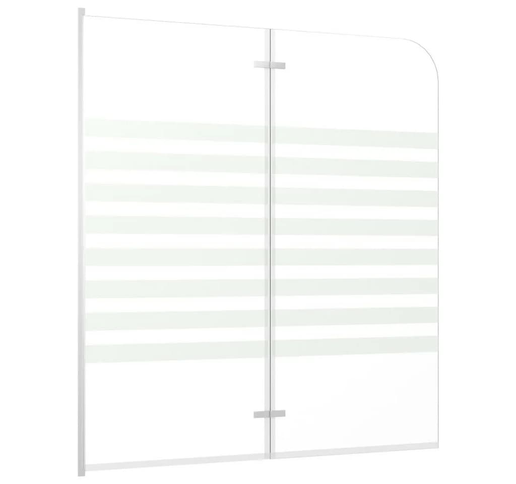 vidaXL Duschwand Duschabtrennung Hartglas Aluminium Klappbar - Bild 3