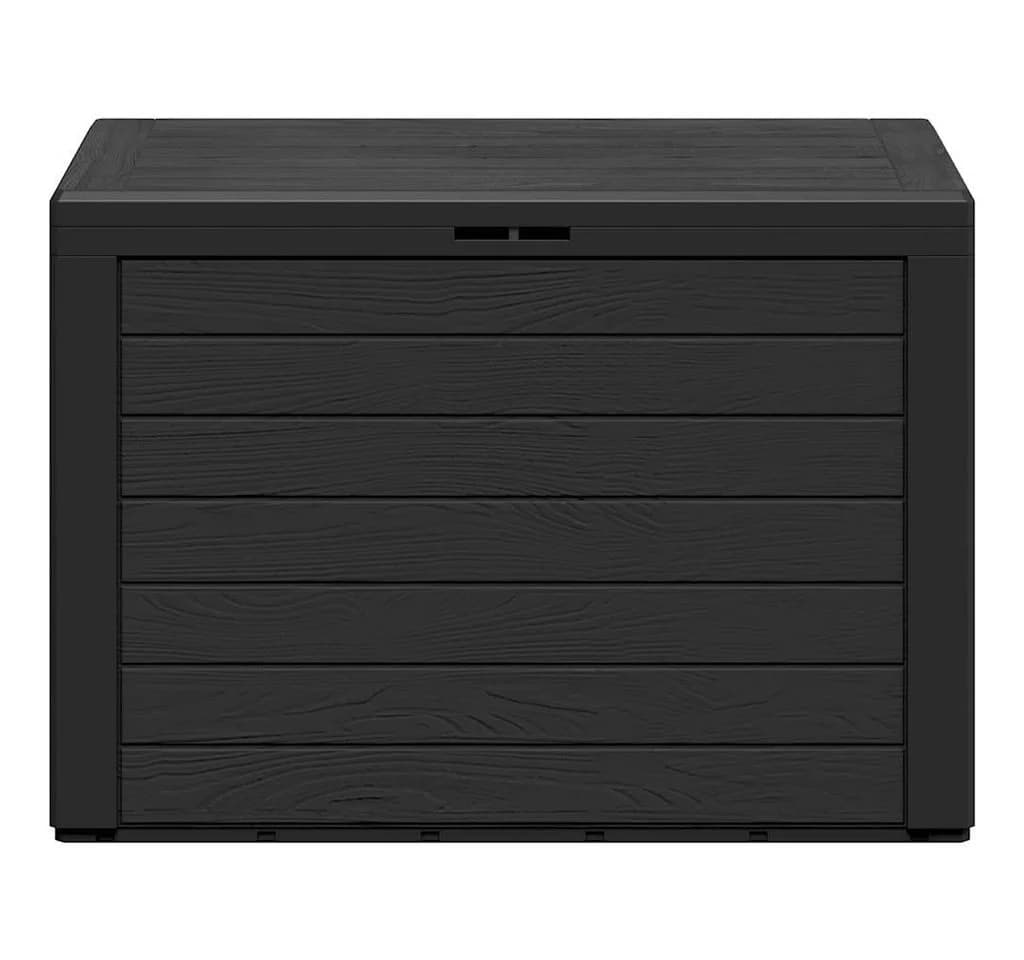 vidaXL Gartenbox Anthrazit Polypropylen Aufbewahrungstruhe - Bild 4