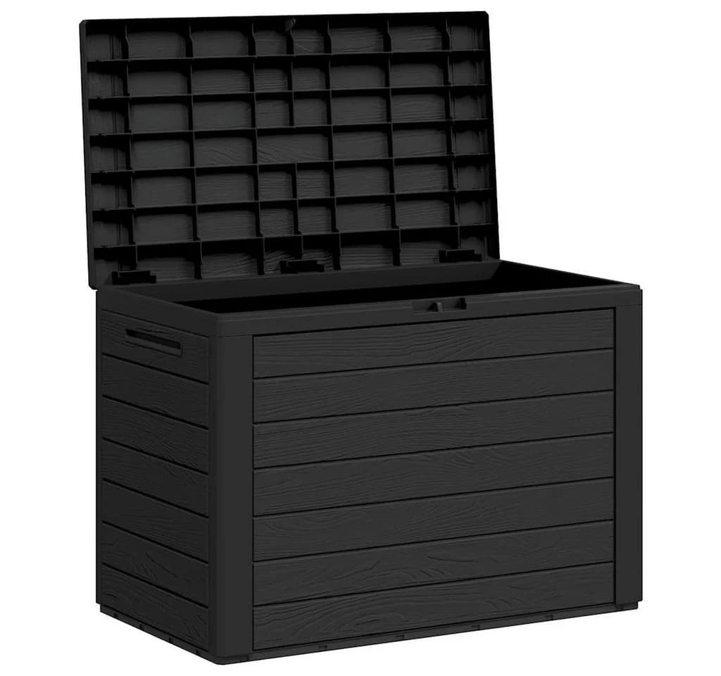 vidaXL Gartenbox Anthrazit Polypropylen Aufbewahrungstruhe - Bild 5