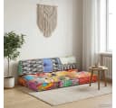 vidaXL Sitzauflage Palettensofa Mehrfarbig Patchwork Baumwolle Bild 1