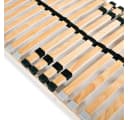 vidaXL Lattenrost 2 Stk. Buchenholz Birkenholz 7 Zonen 70x200 cm Bild 3