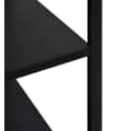 vidaXL Mikrowellenregal Schwarz Holzwerkstoff Bild 5