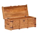 vidaXL Aufbewahrungsbox Truhe Massivholz Bild 1