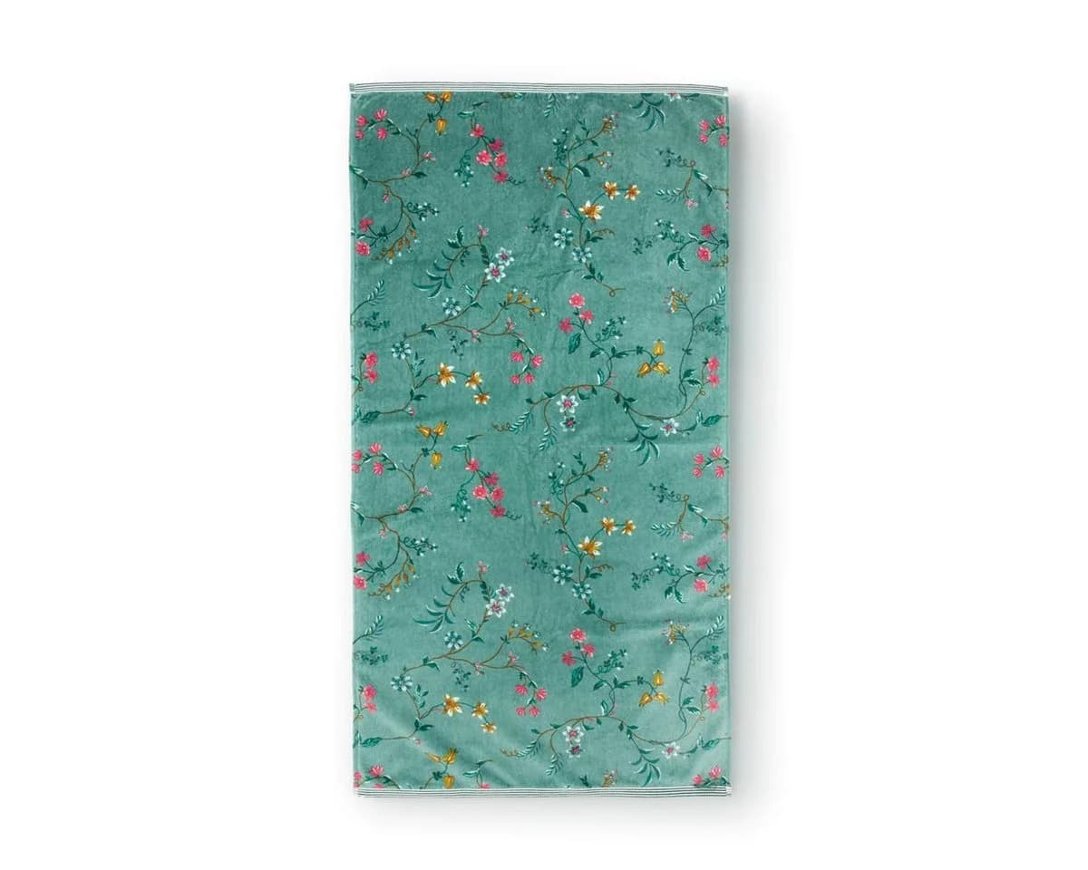 PiP Studio Duschtuch Les Fleurs Grün 70x140 cm - Bild 2