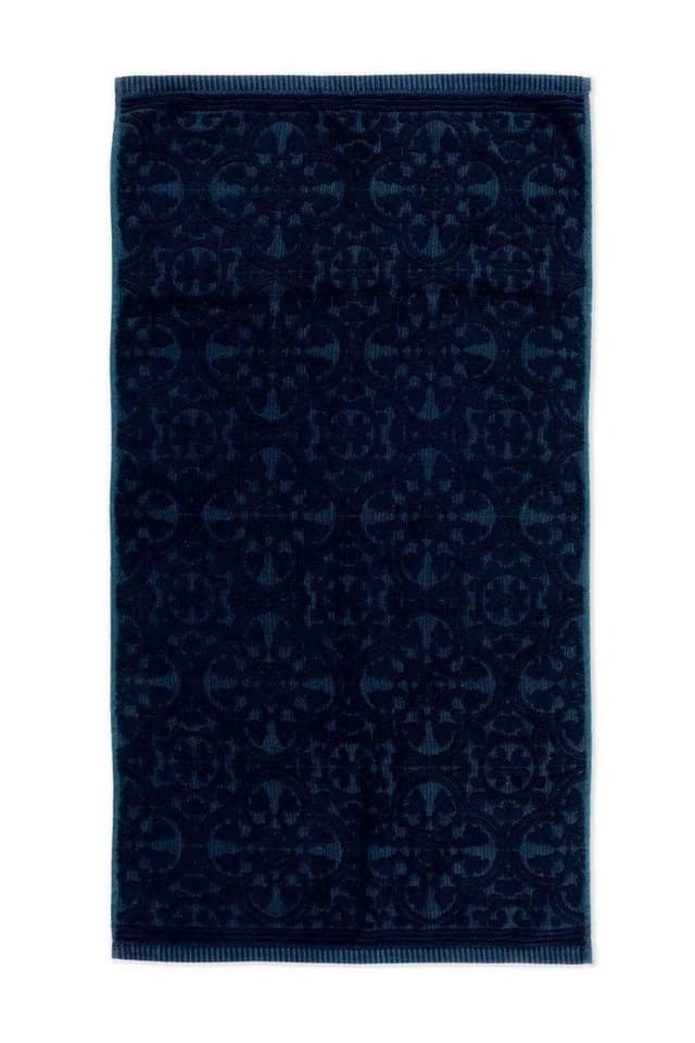 PiP Studio Duschtuch Tile Dark Blue 70x140 cm Frottee - Bild 2