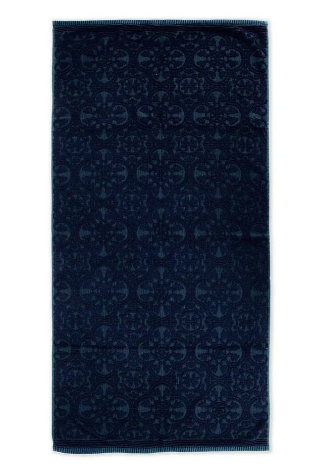 PiP Studio Duschtuch Tile Dark Blue 70x140 cm Frottee - Bild 4