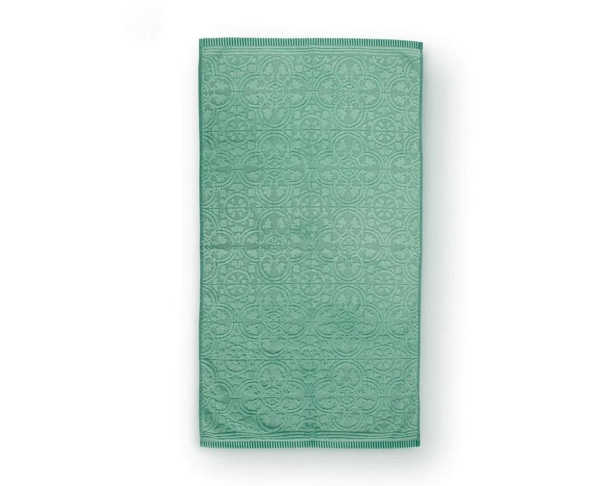 PiP Studio Handtuch Set 3-tlg. Grün Frottier 500 GSM