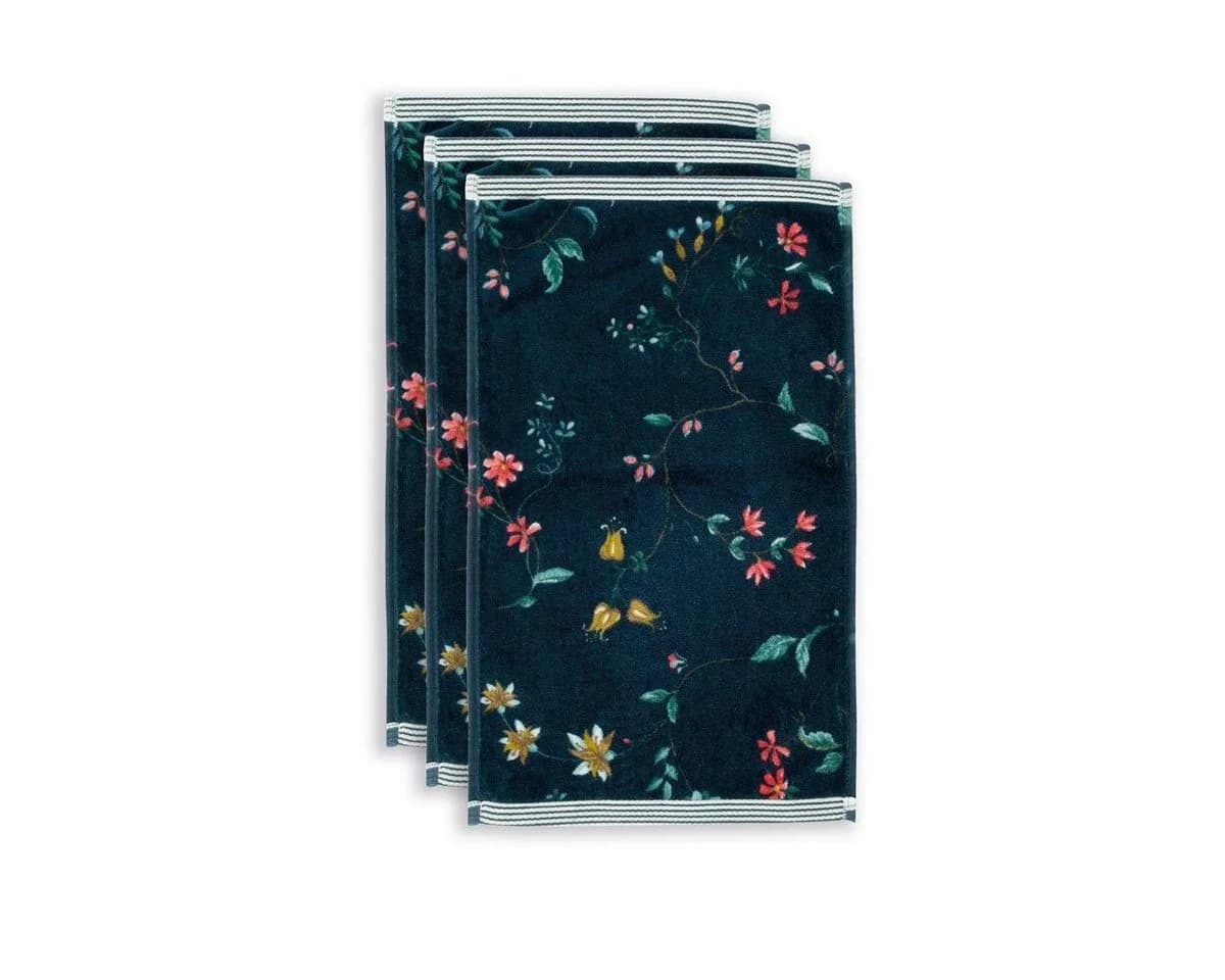 PiP Studio Gästehandtuch-Set Les Fleurs 30x50 cm 3er-Set - Bild 2