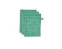 PiP Studio Handtuch Tile Pip Green 16x22 Set 3 Grün Baumwolle Frottier Bild 3