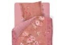 PiP Studio Bettwäsche Tokyo Bouquet Pink 2-teilig Lilien Dahlien Punkte Bild 1