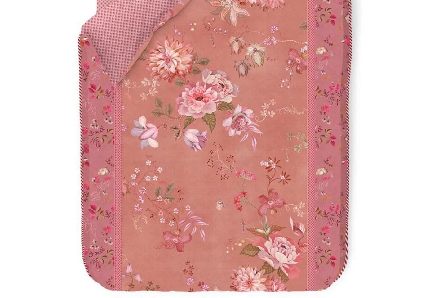 PiP Studio Bettwäsche Tokyo Bouquet Pink 2-teilig Lilien Dahlien Punkte - Bild 3