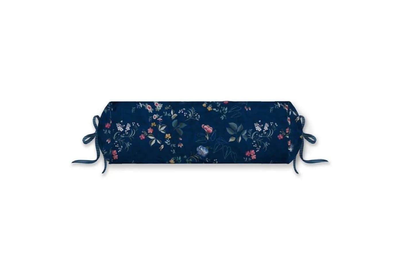 PiP Studio Dekokissen Nackenrolle Tokyo Bouquet Dark Blue - Bild 2