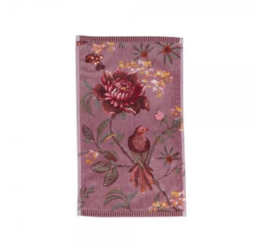 PiP Studio Gästehandtuch Secret Garden Mauve Velours - Bild 4