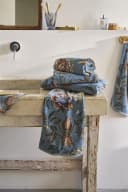 PiP Studio Duschtuch Secret Garden Blau Frottiervelours Bild 1