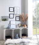 Allzweckkorb Metallkorb Schwarz 2 Griffmulden Bild 1